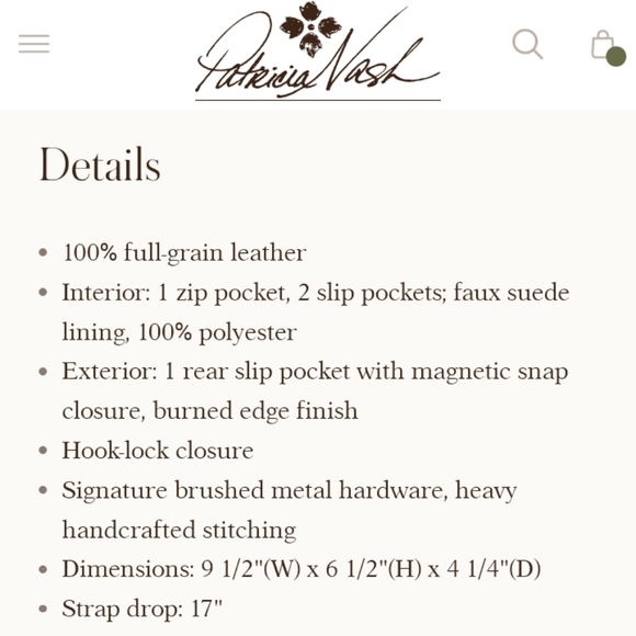 Patricia Nash purse - Picture 7 of 7